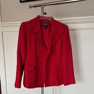Rafaella Red Blazer